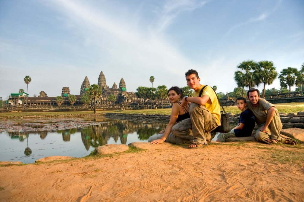 viaje camboya en familia
