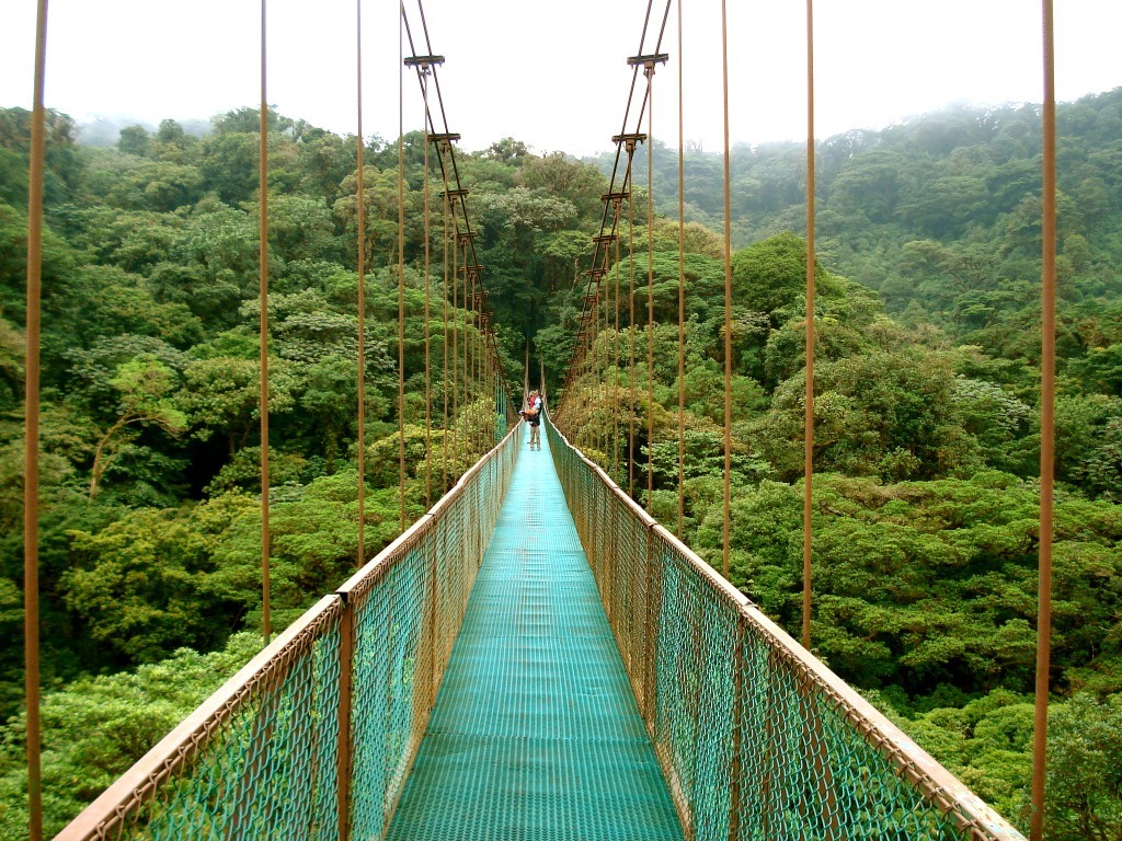 Puentes colgantes Costa Rica